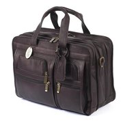 Claire Chase Claire Chase 154E-cafe Executive Computer Briefcase X-wide - Cafe 844739026883